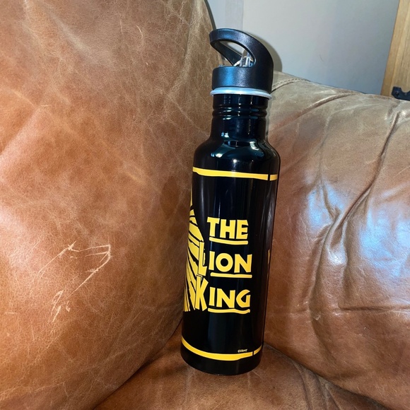 NIB NWT Disney The Lion King Broadway Musical Metal Drinking Bottle - Picture 3 of 7